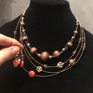 Necklace and earrings set